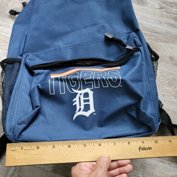 The Northwest Blue Detroit Tigers Genuine Merchandise MLB Travel Backpack - Picture 10 of 12